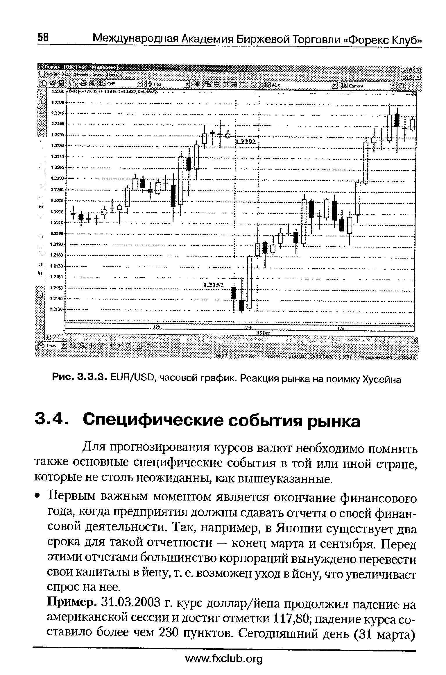 Для прогнозирования курсов валют необходимо помнить также основные специфические события в той или иной стране, которые не столь неожиданны, как вышеуказанные.
