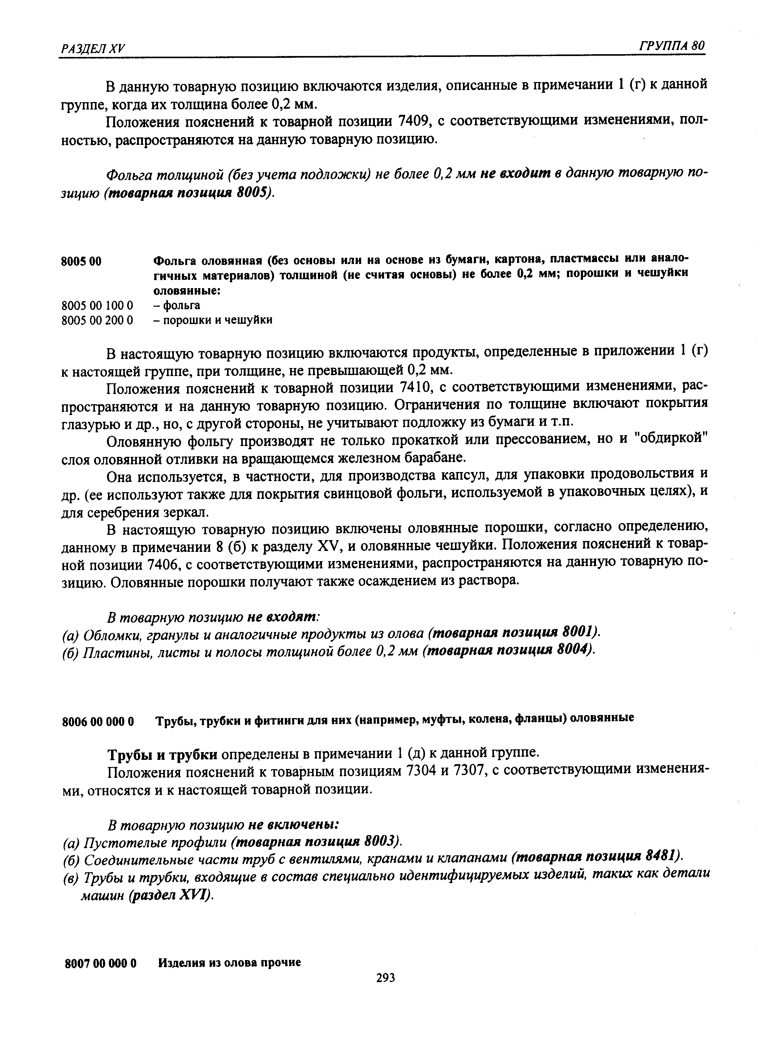 В настоящую товарную позицию включаются продукты, определенные в приложении 1 (г) к настоящей группе, при толщине, не превышающей 0,2 мм.
