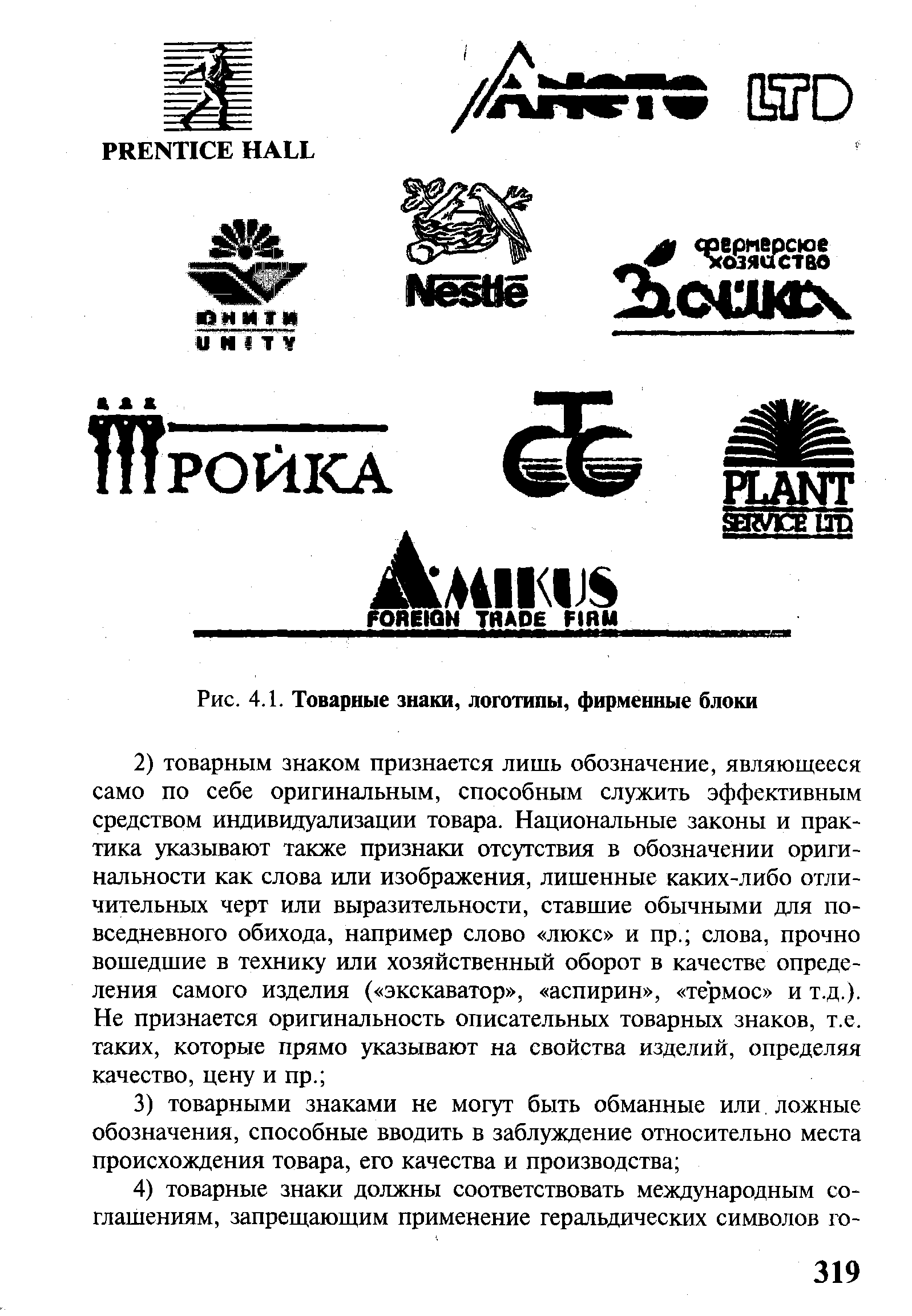 Описание торговых марок. Товарный знак. Фирменные товарные знаки. Товарные знаки логотипы.